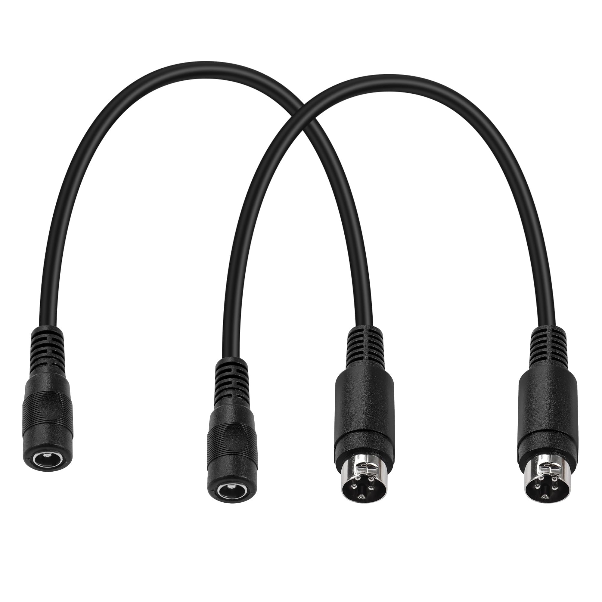 Amazon.com: PNGKNYOCN 25CM 4 Pin DIN to 5.5 X 2.5mm DC Power Short